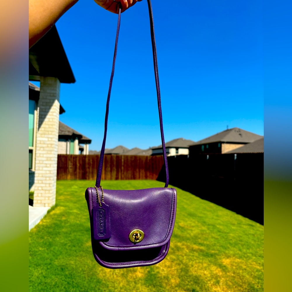 💜 SOLD 😎Authentic Vintage Coach Everett Bag 9934 USA 1990 Best Condition & Price